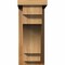 Ekena Millwork Mediterranean Rough Sawn Corbel w/Backplate, Western Red Cedar, 6"W x 14"D x 14"H COR06X14X14MED01RWR - alternate 2